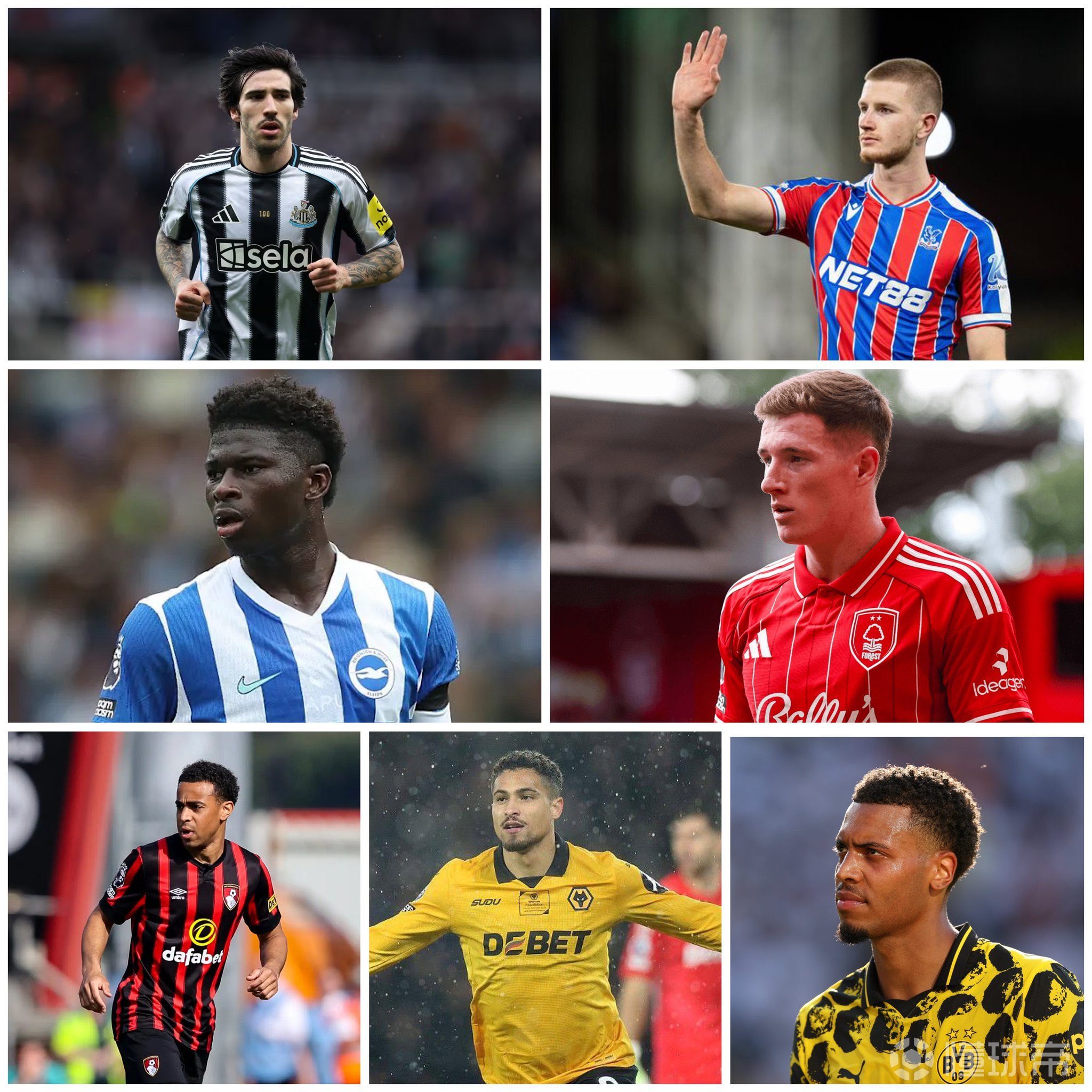 曼联今夏拟引进的替代卡塞米罗的中场球员名单